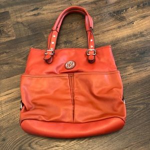 Burnt Orange Purse / Satchel from Relic